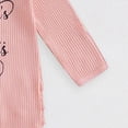 thumbnail image 6 of Gibobby Infant Baby Boy Girls Long Sleeve Side-Snap Bodysuit Onesies 3 6 9 12 18 Months Unisex Newborn Romper Sleepers Infant Onesie(3-6 Months,Pink), 6 of 7