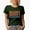 Military Green, variant on Beaches, Booze & Besties, Drinking Beach Lover Friends Quote, Groovy Retro Wavy Text Merch Gift, Military Green T-Shirt, XL