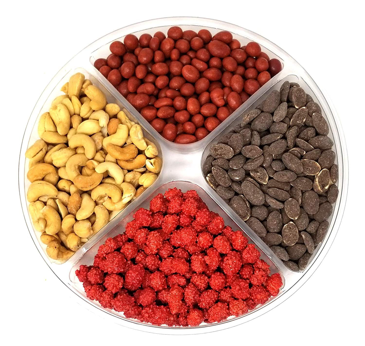 Nuts Snack Party Mix Basket, French Burnt Peanuts, Boston Baked Beans