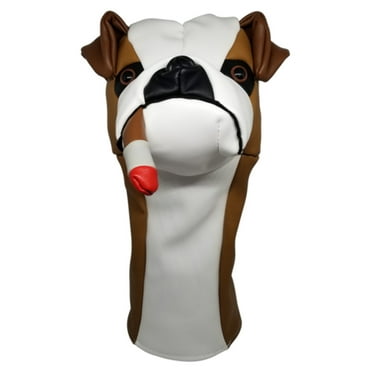 Bulldog Cigar Smoking Big Dog Driver Headcover by ReadyGOLF