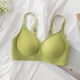 thumbnail image 1 of Ropa interior de apoyo suave de gelatina sin costuras para mujer, pecho pequeño, push up, sujetador de copa fija antiflacidez fino de verano, pecho grande y pequeño, 1 of 1