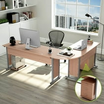 Tribesigns Large Modern L Shaped Desk 87 Corner Computer Desk