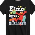 thumbnail image 3 of Sesame Street - Elmo Loves B Days - Toddler and Youth Short Sleeve Graphic T-Shirt, 3 of 5