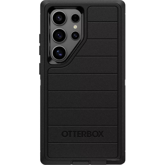 OtterBox Samsung Galaxy S24 Ultra (Only) - Defender Series Pro Case - Black - Case Only - Screenless - Rugged & Durable - with Port Protection