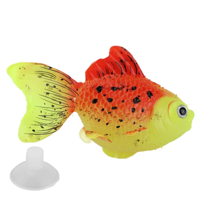 Dorado De Acuario Artificial, Simulación De Peces Brillantes Que Brillan Intensamente Activos Naturales Para El Movimiento De Los Peces Para El Organismo Del Acuario Para La