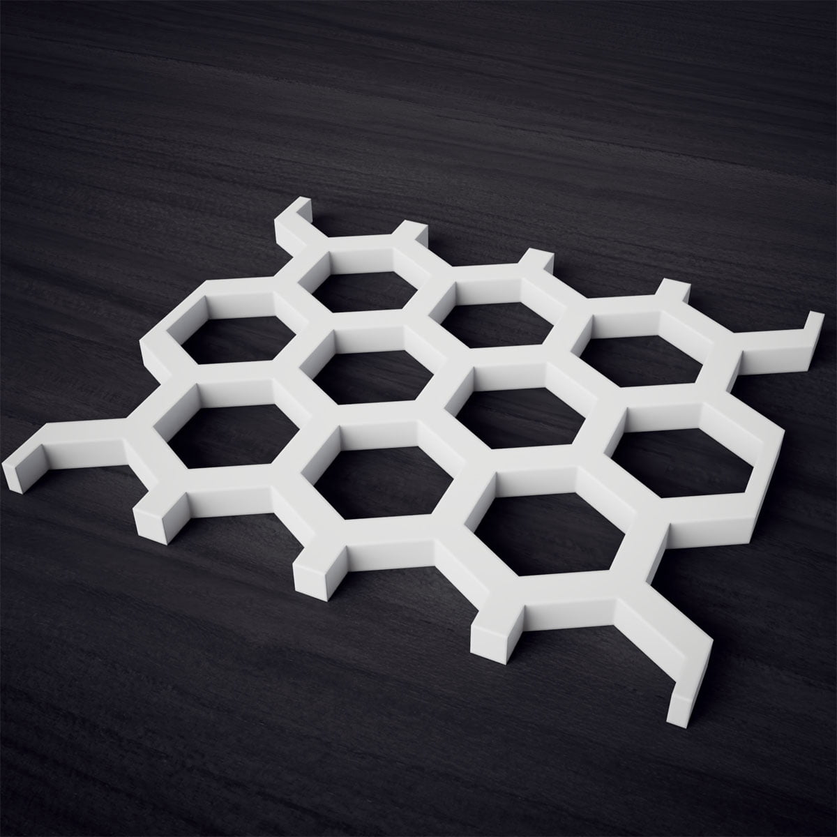 Ekena Millwork 4 7/8"W x 7 3/8"H x 3/8"T Extra Small Westmore Decorative Fretwork Wall Panels in Architectural Grade PVC