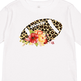 thumbnail image 4 of Inktastic Football with Flowers and Leopard Spots Boys or Girls Long Sleeve Toddler T-Shirt, 4 of 5
