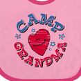thumbnail image 4 of Inktastic Camp Grandma Boys or Girls Baby Bib, 4 of 4
