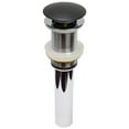 thumbnail image 5 of American Imaginations AI-29496 Deck Mount CUPC Approved Lead Free Brass Faucet Set In Black Color - Drain Incl., 5 of 5