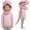 Pink-33inch, variant on My Cozy Dino Dinosaur Skeleton Costume Plush Dinosaur Head with Spine Cozy Wearable Dino Outfit for Halloween Cosplay Dress-Up
