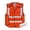Orange, variant on Breakaway Reflective Safety Vest - Multi-Pocket High Vis Vest, 5 Sizes - Yellow & Orange - Made with 3M Reflective Material
