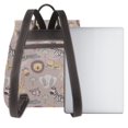 thumbnail image 3 of Balery Safari Animals Mochila de Cuero para Mujeres, Gran Capacidad, Bolsa de Viaje Multifuncional, Mochila de Cuero y Bolsa de Hombro para Mujeres, 3 of 4