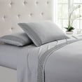 thumbnail image 4 of Spirit Linen Home - King Microfiber Lace White Sheet Set, 4 of 5