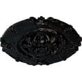 thumbnail image 3 of Ekena Millwork 16 1/2"OD x 2 3/8"P Southampton Ceiling Medallion, Hand-Painted Black Pearl, 3 of 6