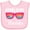 AD-Pink, variant on Inktastic Sanibel Island Florida Vacation Girls Baby Bib