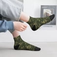 thumbnail image 2 of Naloa Green Camouflage Skull Ankle Socks for Women Non Slip Socks No Show Socks Classic Low Cut Casual Socks Casual Socks, 2 of 7
