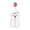 Pink, variant on Cute Bear Cup, 2026 World Bearista Bear Straw Cup With Football Cap Lid, Glass Bear Cup with Straws and Lids, 20 oz with Straw | For Iced & Hot Coffee | Perfect Holiday Gift
