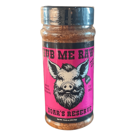 Rub Me Raw BBQ Boar's Reserve 10.40oz Sweet, Smoky, & Savory
