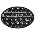 thumbnail image 2 of Ashley Productions Magnetic Whiteboard Eraser, Color Chalk Loops, Pack of 6, 2 of 3