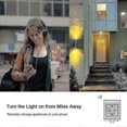 thumbnail image 3 of S55 Tpe-fr 16a Outdoor Smart Socket, Ip55 Waterproof Wifi Smart Socket, Compatible With Alexa/google Home/ifttt, Remote Control, Voice Control, Time F, 3 of 5