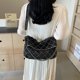 thumbnail image 5 of Bolso Hombro Mujer Denim Acolchado Correa Ajustable para Fiesta, 5 of 7