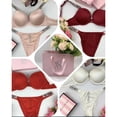 thumbnail image 3 of Victoria secret top Nuevos Conjuntos De Sujetador Push Up Con Estampado De Letras Para Mujer/Lingerie V SDR4, 3 of 4