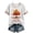 Beige, variant on Womens Crew Neck Short Sleeve T Shirt Autumn Tree Graphic Fall is My Favorite Color Shirt Casual Vintage Tops Orange XL