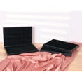 thumbnail image 5 of Unique Bargains Sturdy Velvet Jewelry Boxes Organizer Trays with Removable Dividers Black Flat Tray, 5 of 6