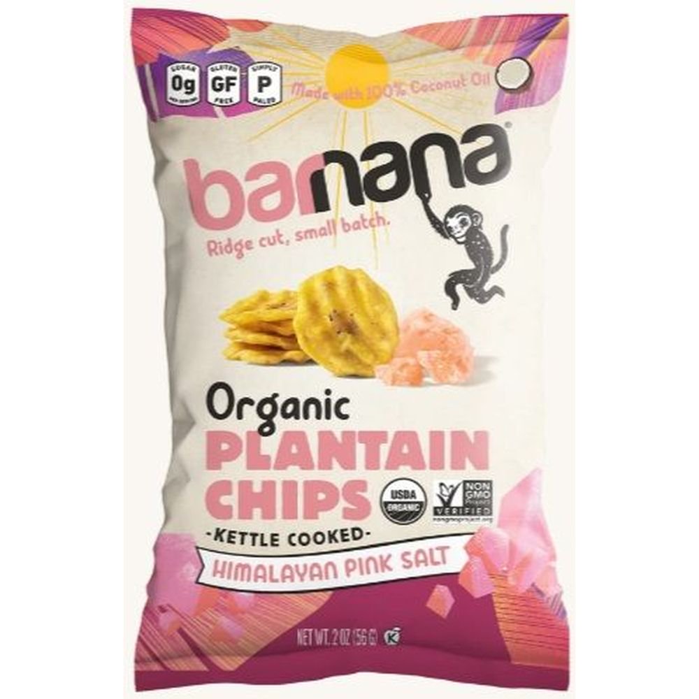 Barnana Himalayan Pink Salt Plantain Chips, 56 Gram 6 per case