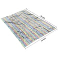 thumbnail image 4 of Colorful Striped Cartoon Unicorn Pattern Blanket,Comfortable Soft Lamb Wool Throw Blanket,All Season,Warm Lightweight Blankets for Sofa Bed Couch Living Room Chair,40"x50", 4 of 4
