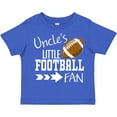 thumbnail image 3 of Inktastic Uncle's Little Football Fan Boys or Girls Toddler T-Shirt, 3 of 5