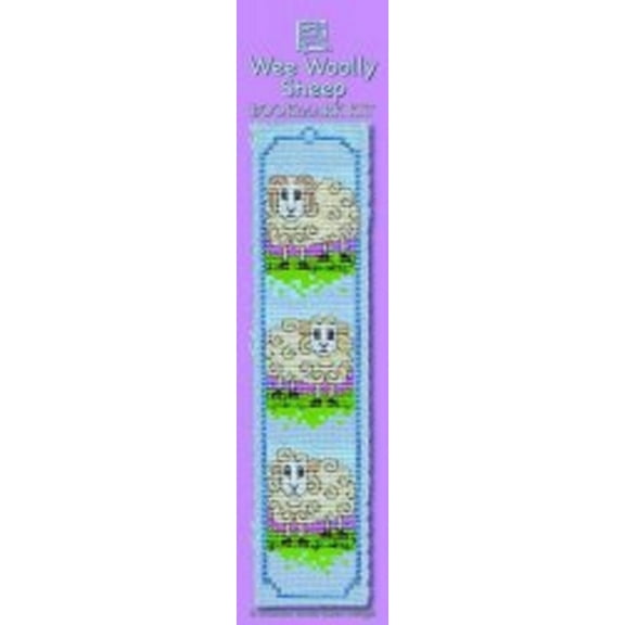 Wee Woolly Sheep Bookmark - Cross Stitch Kit