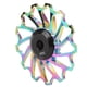 thumbnail image 3 of Polea de rueda de cambio trasero de bicicleta de montaña con cojinete de cerámica y opciones multicolores para cambios suaves de aleación de aluminio, 3 of 8