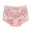 Pink, variant on jobturf Bikini Underwear for Women High Cut Seamless No Show Panties Lace Trim Cheeky Soft Stretch Waistband Hipsters