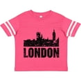 thumbnail image 3 of Inktastic London England City Skyline with Grunge Boys or Girls Toddler T-Shirt, 3 of 5