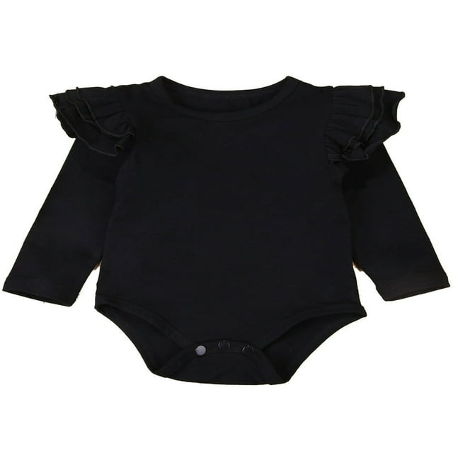 Barboteuse pour Nouveau-Née Fille, Justaucorps à Volants, Combinaison, Tenue