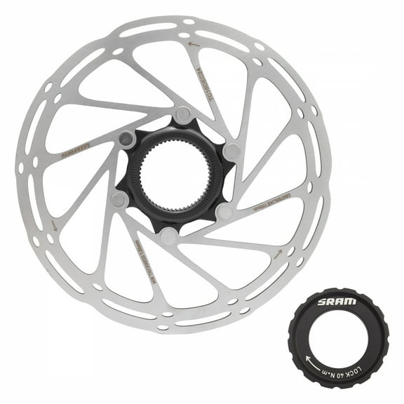 SRAM CenterLine Disc Brake Rotor - 160mm, Center Lock, 1.85mm, Includes Internal Tooled Lockring