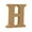 H - One Size, variant on Wooden Digital Ornaments Made From Raw Wood Wood Wooden Letters White Alphabet Wedding Birthday Party Home Decorations R - One Size