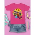 thumbnail image 3 of Sid the Science Kid Vibrant Character Group Graphic Youth's T-shirt, 3 of 4