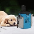 thumbnail image 2 of Bolsa de entrenamiento para perros Zulema Bolsa con cordón soporte para juguetes azul Bolsa de almacenamiento en la cintura, 2 of 8