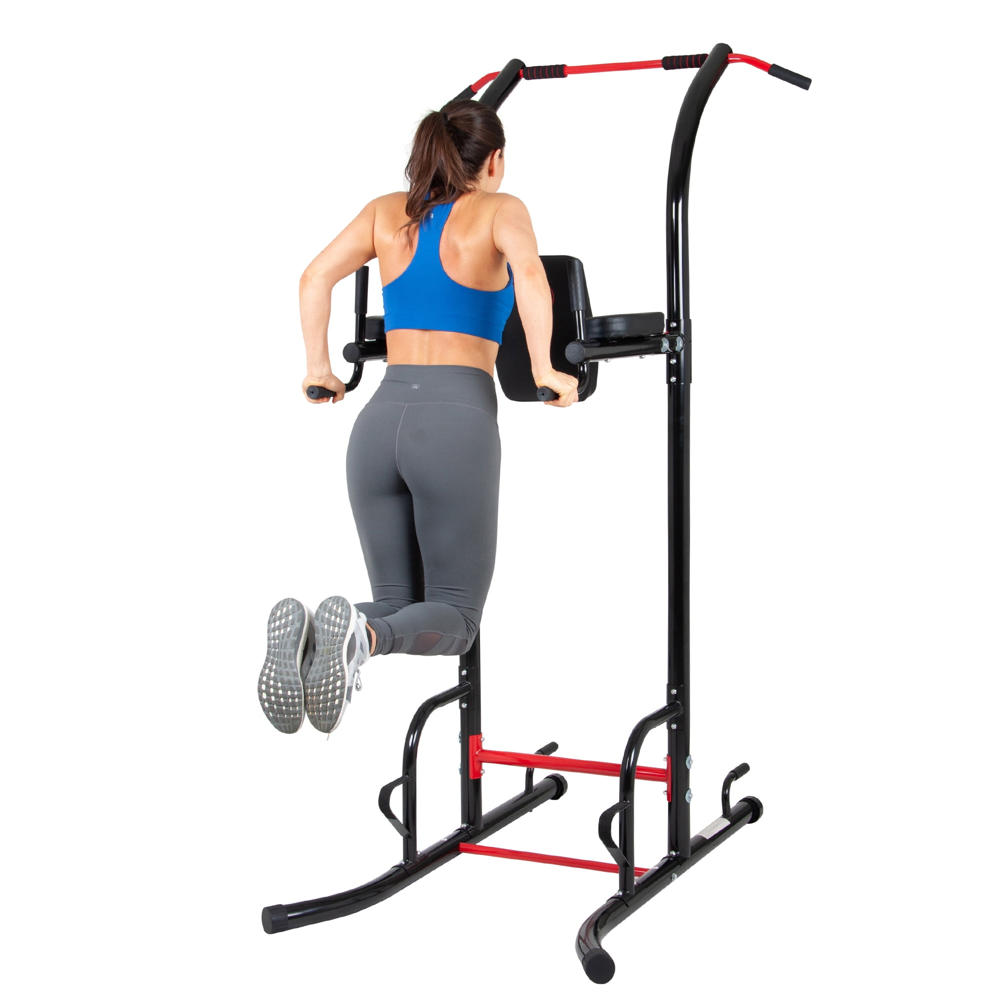 Body Champ PT1180 5-Station Power Tower with Pull Up, Push up, Dip Bars  Stations, 250 Max Limit Weight 