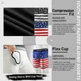 thumbnail image 5 of COOLOMG Youth Boys Compression Shorts with Protective Cup Sliding Underwear for Baseball Football Lacrosse Hockey, 5 of 5