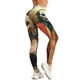 thumbnail image 6 of Joker Folie A Deux Poster Yoga Pants Women High Waisted Tummy Control Non See-Through Elastic Running Workout Yoga Leggings Pants, 6 of 7