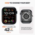 thumbnail image 2 of Protector de pantalla con funda Goton para Apple Watch Series 10 de 42 mm, 2 of 7