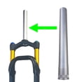 thumbnail image 2 of 3X Outils de Remplacement de Tube de Tête de Fourche avant de Bicyclette Alliage d'Aluminium Tube de Direction Droite de Bicyclette Extension de Tube de Fourche, 2 of 6