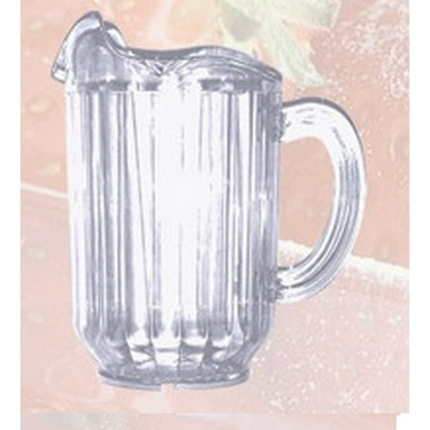 Pitcher, Pitcher, 60 Oz., Plastic, Clear