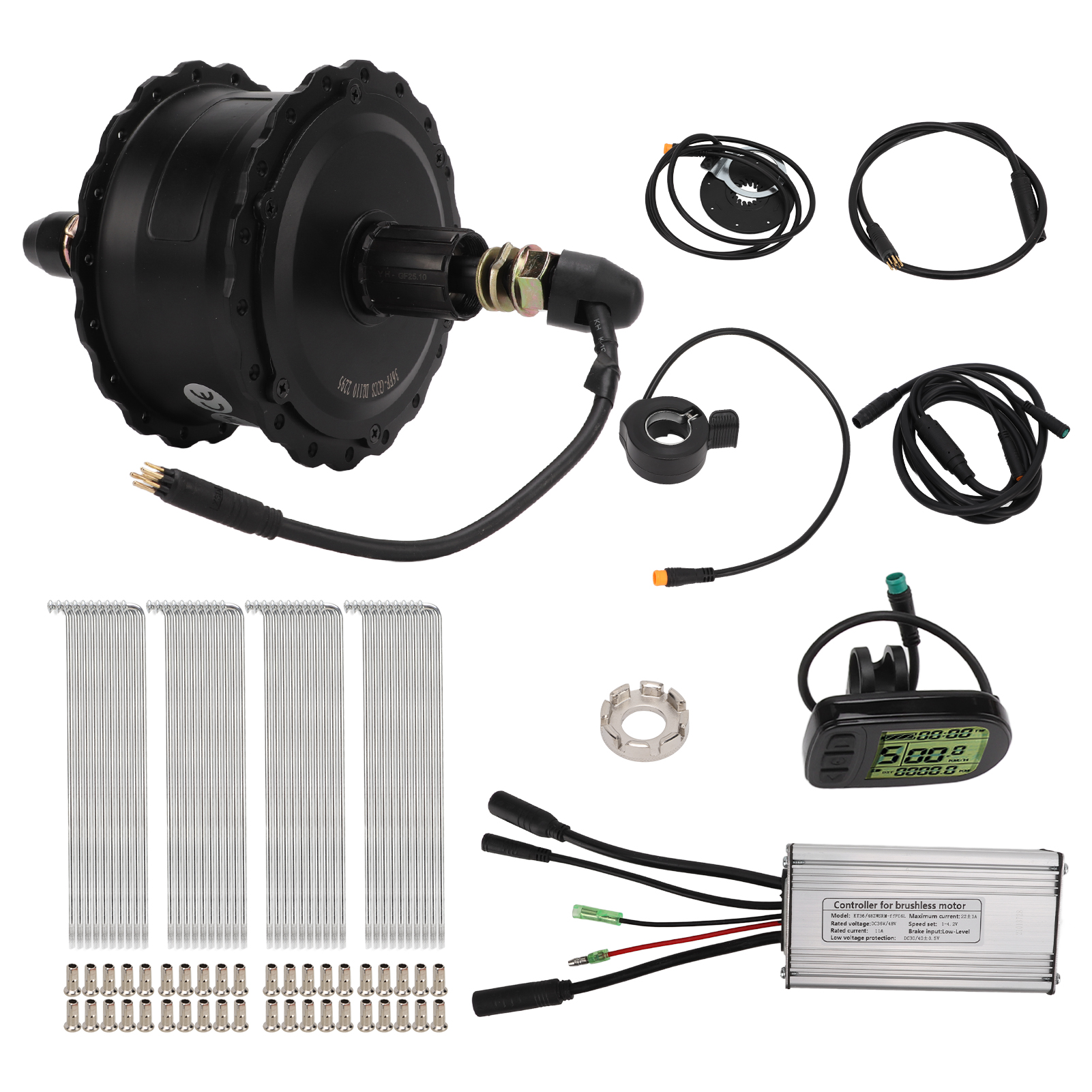 Snowmobile Brushless Hub Motor, Noise Reduction Electric Wheel Hub