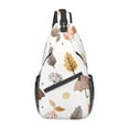 thumbnail image 1 of ZICANCN Crossbody Sling Bag for Men Women - Autumn Drawing Background Casual Shoulder Backpacks for Travel Sport Climbing Runners Daypack, 1 of 9