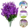 thumbnail image 3 of KAKOWELY 12 piezas de flores artificiales de glicina para colgar en la boda o el hogar., 3 of 4