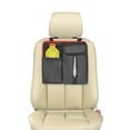 thumbnail image 1 of FH Group Hanging Car Organizer with Tissue Dispenser Red/Black, 1 of 8